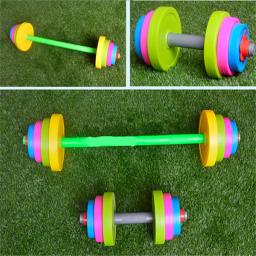 WolFAce-Conjunto de Barbell Ajustável para Crianças, Equipamento de Treino, Musculação, Haltere, Músculo, Ginásio, Início, Crianças - Image 3