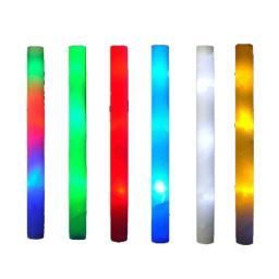 LED Light-Up Foam Sticks, bastões macios, Rally Rave, varinhas brilhantes, mudança de cor, flash tocha, festa festivais, Concerto Luminous Rod - Image 5