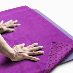 Tapete de Yoga de Microfibra Antiderrapante, Toalha de Exercício, Cobertor Anti-Slip, Esportes, Viagem, Fitness, Pilates, Capa, Equipamento de Yoga - Image 3