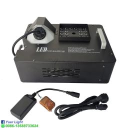 A cor completa do rgb 3in1 conduziu a máquina de névoa colorida para luzes da fase máquina de fumaça vertical 24x3w do fogger da máquina de névoa do diodo emissor de luz da cor 1500w - Image 2