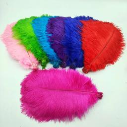 50 pçs/lote elegante pena de avestruz 35-40cm 14-16 polegada penas para artesanato fontes de festa de casamento carnaval dançarino decoração plumas - Image 1