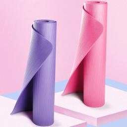 Tapete de yoga de 10mm reforçado, antiderrapante, para iniciantes, ioga, academia, exercícios, pilates, dança, 185*61cm, com alça - Image 1