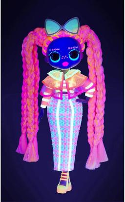 Autêntico lol surpresa omg série moda luzes dazzle irmã mais velha móvel surpresa boneca brinquedo da menina das crianças presente de natal - Image 2