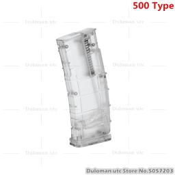 Dulman utc 120 / 200 redondo 500rds m4 mag 6mm bb carregador de velocidade com adaptador de carregador de pistola gbb airsoft universal bb ferramenta de carregamento - Image 2
