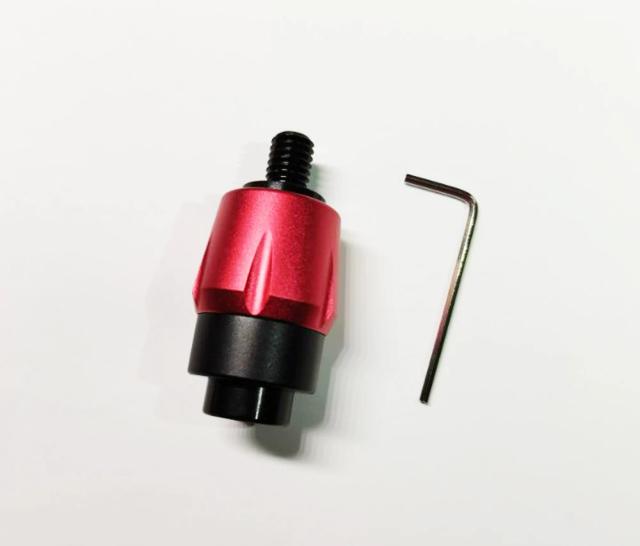 Adaptador de montagem rápida em alumínio 3/8 para câmera DSLR e gravador de microfone