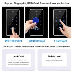 YiToo-Totalmente Impermeável Sistema De Controle De Acesso Autônomo Biométrico, Impressão Digital, Teclado RFID, Painel Touch Screen, Uso Ao Ar Livre, IP68 - Image 4