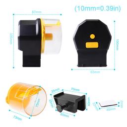 Alimentador de peixes automático para aquário, braçadeira ajustável, dispensador com temporizador, alimentação para peixes pequenos, tartarugas, tanque aquático - Image 4