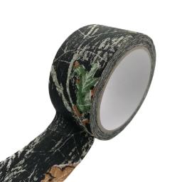 Tecido camuflagem tático, fita auto-adesiva para rifle, acessórios de decoração arma, camo, impermeável, diy - Image 5