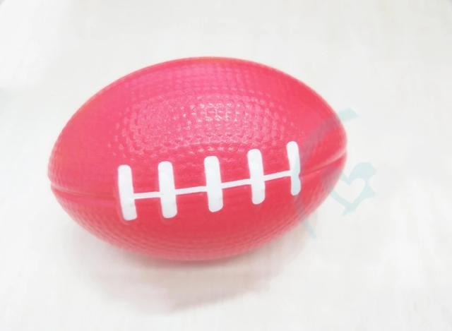 Bolas de Rugby e Futebol Americano de Espuma para Crianças - Brinquedos Antiestresse de Squeeze para Atividades ao Ar Livre - 9cm