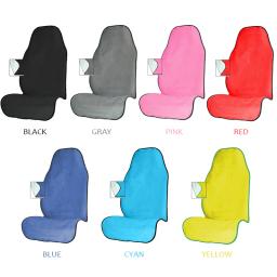 Toalha Car Seat Cover para Atletas, Fitness Gym, Corrida, Praia, Natação, Esportes aquáticos ao ar livre, Máquina lavável, Cor preta - Image 6