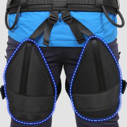 Xinda esportes ao ar livre escalada arnês cintura suporte metade do corpo queda proteção cinto de segurança rappelling equipamentos escalade - Image 4