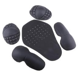 Motocicleta ombro e cotovelo Protection Pads, Back Protector Set, Patinação, equitação, Racing Guard, Acessórios da motocicleta, 5 pcs, 10pcs - Image 1