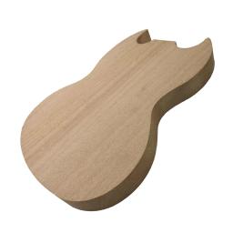 Okoume-Corpo De Guitarra Elétrica De Madeira, Fornecimento De Material Luthier Em Branco, Kit De Fabricação De Guitarra - Image 1