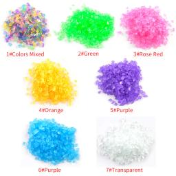Contas de vidro para mar cristais aurora, pedras de aquário, amostra para kit de fabricação de resina epóxi de bijuteria, enchimento de arte - Image 5