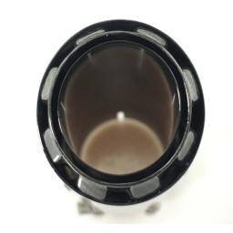 Carro Carbono Silenciador Ponta Escape, 3-Layer Design Bala Forma, Universal reta inoxidável preto Tubo de Escape, Novo - Image 5