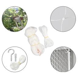 Rede de segurança de malha transparente para varanda e janela, Bebê e criança cerca, Cat Protective Fence, Nylon - Image 3