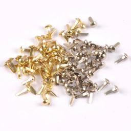 Mixed Retro Brads Embellishments para Scrapbooking Artesanato, Decoração Metal, Prendedor Brad Paper Fasteners, Suprimentos, C2583 - Image 5