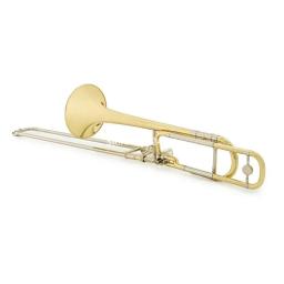 Symphony bb/f roupa de trombone, bronze amarelo com casca e bocal, tb502b, estudante, nova marca, frete grátis - Image 1