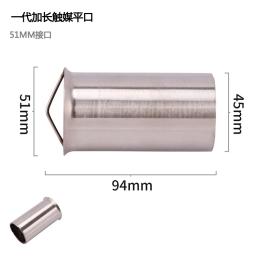 Silenciador de cano de escape, 2 ", 2.5", silenciador, reduz o som, removível, 51mm, 60mm, para yamaha, suzuki - Image 3