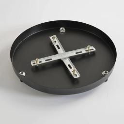 2/3/4/5/6 furos base da lâmpada titular acessórios do candelabro suporte luz pingente display montado dossel base placa prateleira teto - Image 6