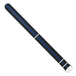 Nova marca do exército esportes laço tecido pulseira de náilon 18mm 20mm 22mm pulseiras de relógio cinto fivela prata acessórios - Image 5