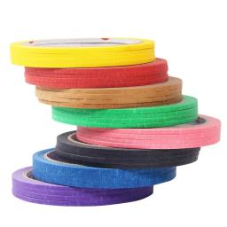 Rolos De Fita Adesiva Colorida, Fita De Papel Artesanal, Fita De Professor Para Rotulagem De Laboratório De Arte, Decorações De Sala De Aula, Suprimentos De Ensino, 1 Rolo - Image 6