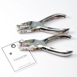 Perfurador de metal feito à mão, folha de artesanato, furador de buraco único para colar, brinco, material de perfuração de álbum de recortes, tamanho de furo de 3/6mm, 1 peça - Image 4