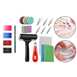 Kit De Fabricação De Carimbo De Borracha, Esculpindo Blocos, Bloco - Image 3