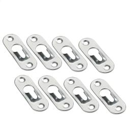 Suporte de ganchos para imagens, suporte de metal para parede com fecho de chave, pinturas, fixadores para galeria de arte, exibição de espelhos, hardware com 10 peças - Image 3