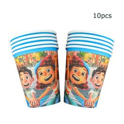 Disney-Luca Descartável Party Tableware Set para Crianças, Cartoon Anime Tema, Decorações De Festa, Brinquedos, Baby Shower, Aniversário Suprimentos - Image 2