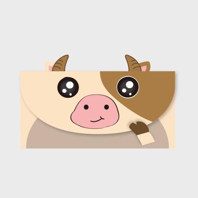 Conjunto de 10 Envelopes Coloridos com Temática de Animais de Desenho Animado para Convites de Aniversário e Mensagens de Agradecimento