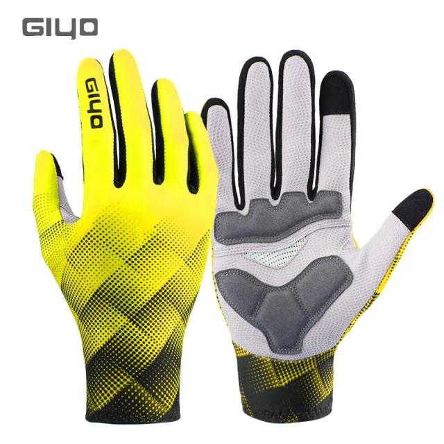 Luvas Térmicas Giyo para Ciclismo com Toque Touch, Ideais para MTB e Estrada no Outono e Inverno