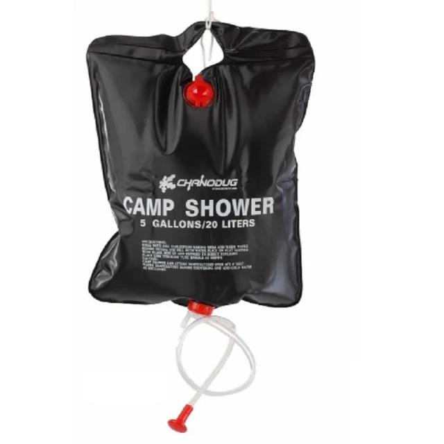 Saco de Chuveiro Solar para Acampamento em PVC, Ideal para Caminhadas - 20L e 40L