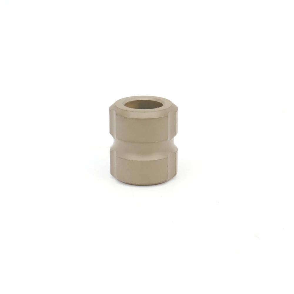 Titanium Alloy Knife Beads Corda de guarda-chuva colorida Moda DIY, Paracord Bead, Forma do parafuso, Cool Decorativo, Chaveiro Acessórios - Image 1