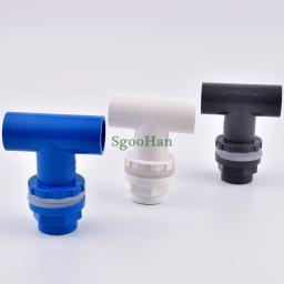 Conector de tubo de pvc para aquário, acessórios de suprimento de água para tanque de peixes, conector de transbordamento, 2 ~ 10 peças, 20mm em estilo t - Image 4