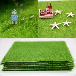 1 pçs 15cm/30cm simulação de pastagem artificial musgo gramado relvado falso grama verde tapete diy micro paisagem casa decoração do assoalho - Image 1