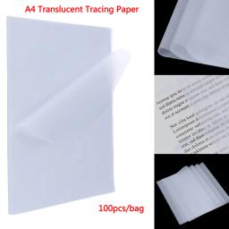 Papel de desenho transparente a4, 100 peças, transferência para impressão, desenho, caligrafia, engenharia, venda imperdível - Image 2