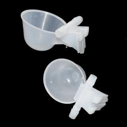 Bebedouro pendurado para aves, utensílios para pendurar em pássaros, codornas, papagaio, água, tigelas, equipamentos para galinha, aves, suprimentos, 100 - Image 4