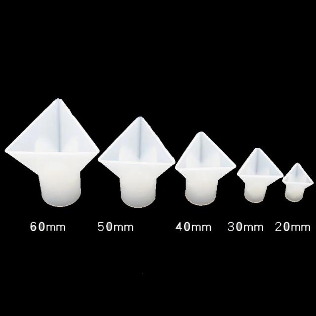 Molde de Silicone Flexível para Geometria: Crie Pingentes de Resina com Epóxi em Artesanato