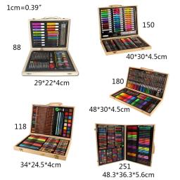 Conjunto pincéis para crianças, caixa jardim infância, ferramentas pintura, presente, materiais arte - Image 6