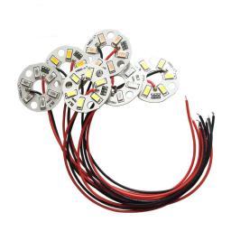 Placa de lâmpada de led de alto brilho, lâmpada de tamanhos 3w e 5v, 5730smd, diferentes cores, transformação redonda, fonte de luz, dia 32mm, 1 peça - Image 4