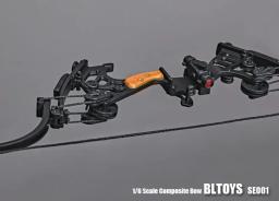 BLTOYS-Mini Conjunto Modelo Arco Composto, Acessórios Arma Soldado, Mini Modelo Seta, Figura 1:6 Action, Fit 12" - Image 5