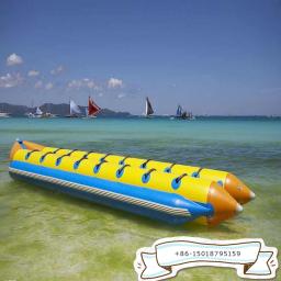 Aeor tubos infláveis de pvc para banana, flutuantes para bicicleta aquática, banana boat, surf, equitação, jogo aquático no mar - Image 3