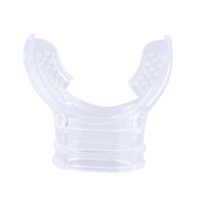 Bocal de mergulho silicone macio mergulho subaquático snorkel tubo respiração bocal regulador acessórios natação - Image 1