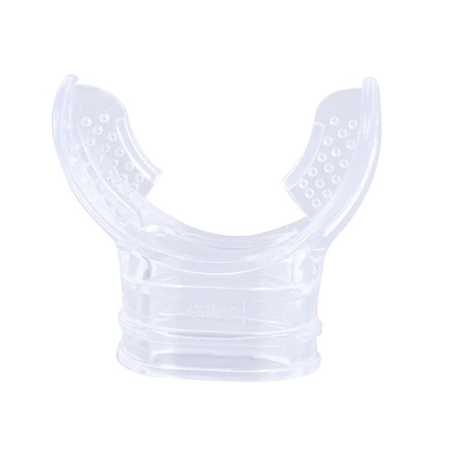 Bocal de Mergulho em Silicone Macio para Snorkel e Tubo de Respiração - Acessórios de Natação Subaquática