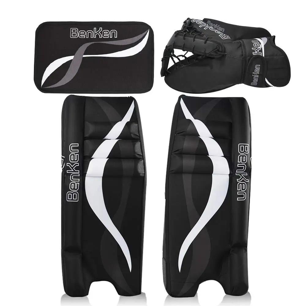 Benken ice hockey joelheira joelheira protetora respirável, protetor de joelho, espuma macia de lycra de alta qualidade para rolo - Image 1