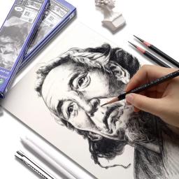 Conjunto completo de canetas para desenho e arte, peça para estudante, 38 tamanhos - Image 5