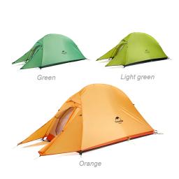 Natureza caminhada nuvem até 1 série atualizado ultraleve tendas de acampamento ao ar livre com esteira livre para 1 pessoa NH18T010-T - Image 5