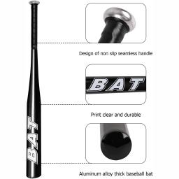 Liga de alumínio engrossado bastão de beisebol, softball bastões, esportes ao ar livre, casa, autodefesa pessoal, luta defesa, 50-86cm, novo - Image 2