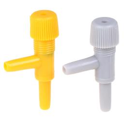 Tubo de ar de aquário 10x, válvula de controle de fluxo de oxigênio para tanque de peixes, válvula de controle de fluxo de volume, amarelo branco cinza, adequado para 4mm tubo de ar de linha de ar - Image 6